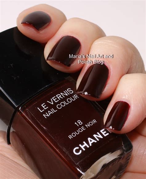 nagellack chanel rouge noir|chanel rouge noir nail polish.